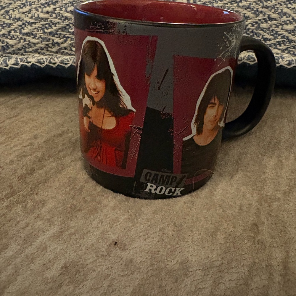 Disney Camp Rock Black and Red Mug